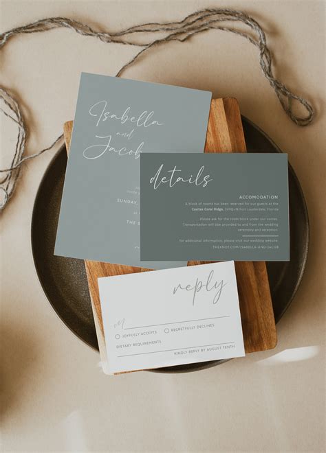 etsy wedding invitation